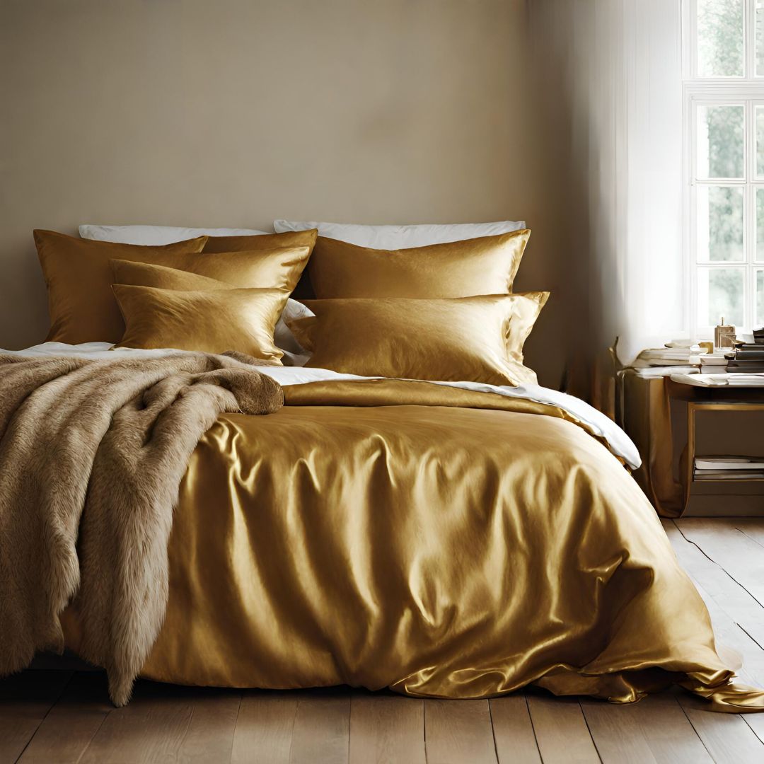 Vintage Gold SIlk