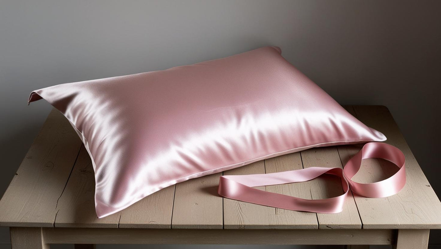 Mulberry Silk Pillowcase - Dusty Rose