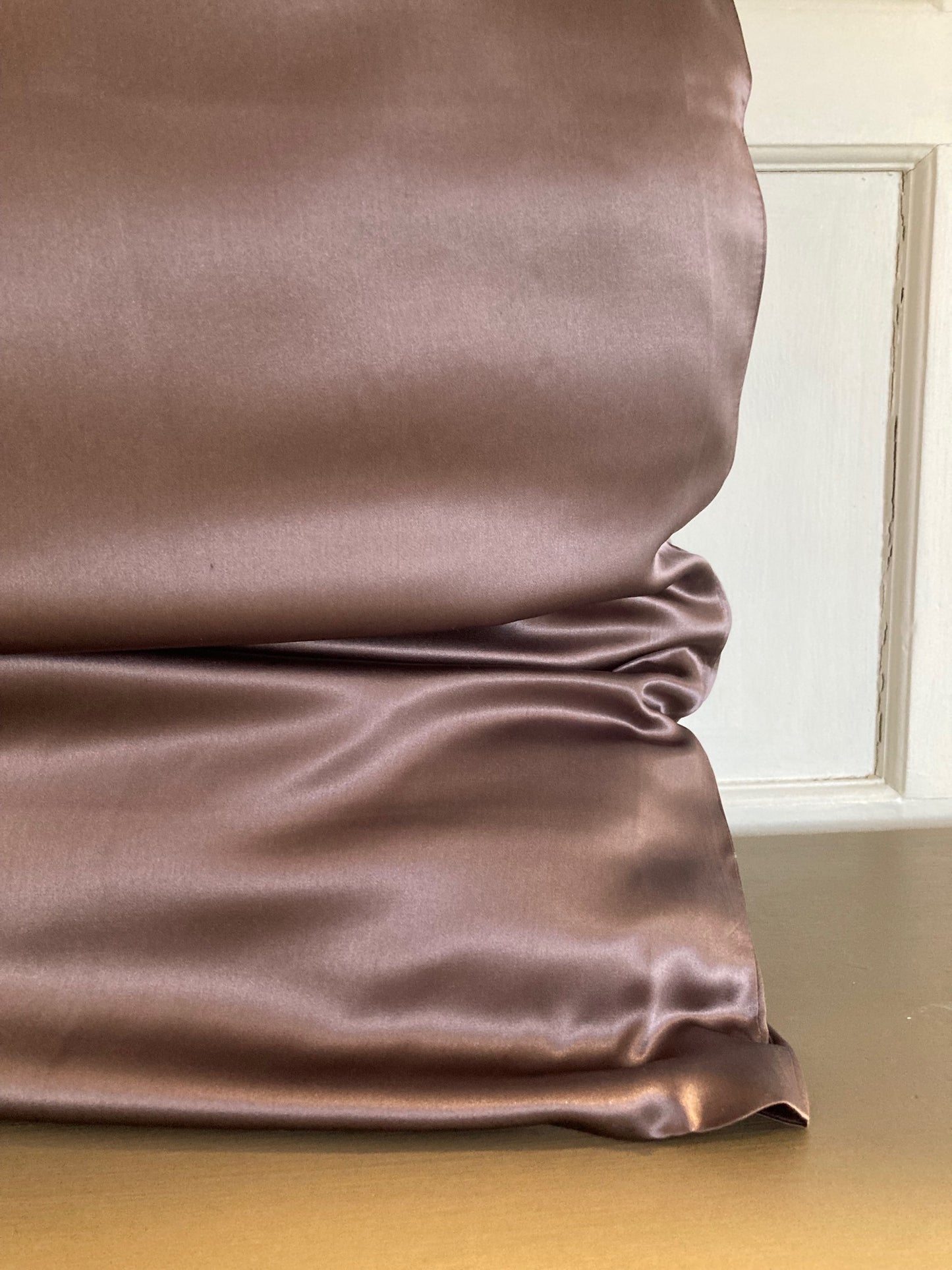 Mulberry Silk Pillowcase Aubergine