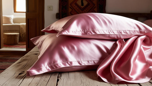 Mulberry Silk Pillowcases CandyFloss Pink