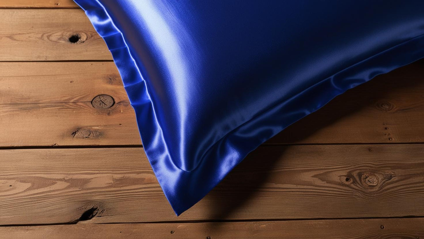 Mulberry Silk Pillowcase Royal Blue