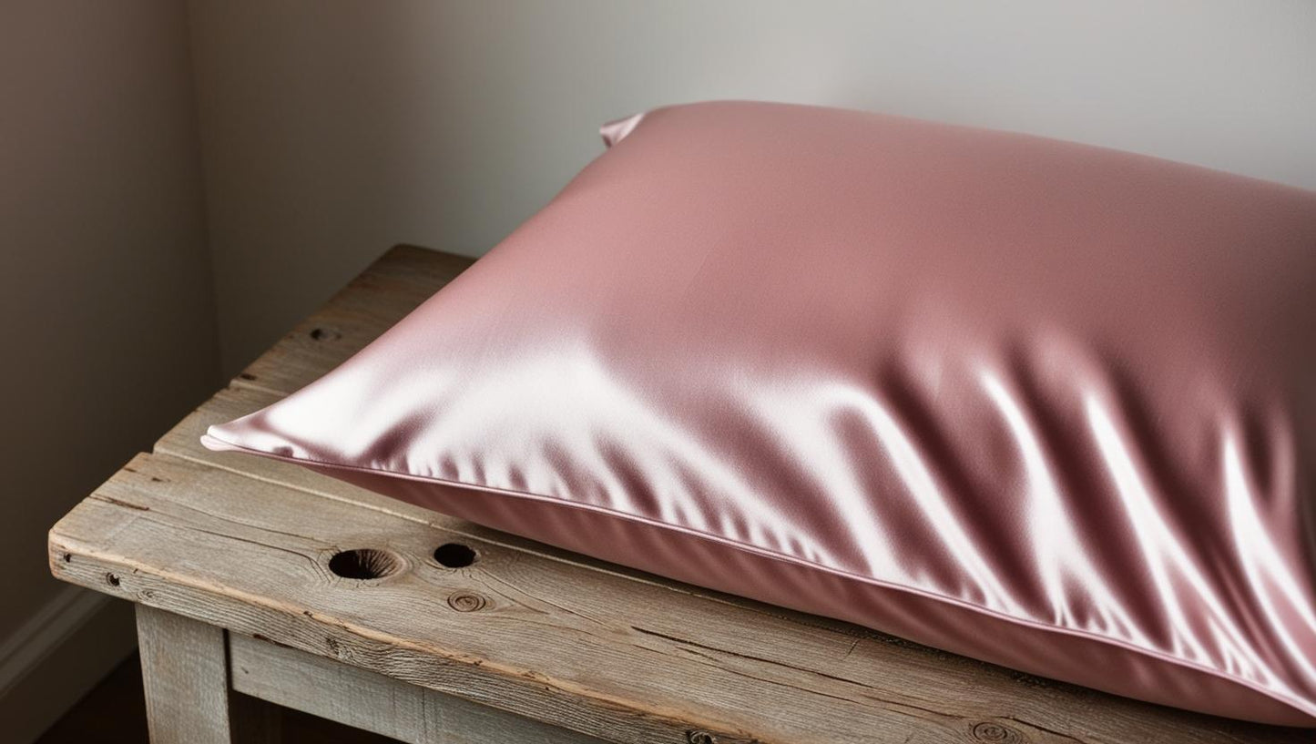 Mulberry Silk Pillowcase - Dusty Rose